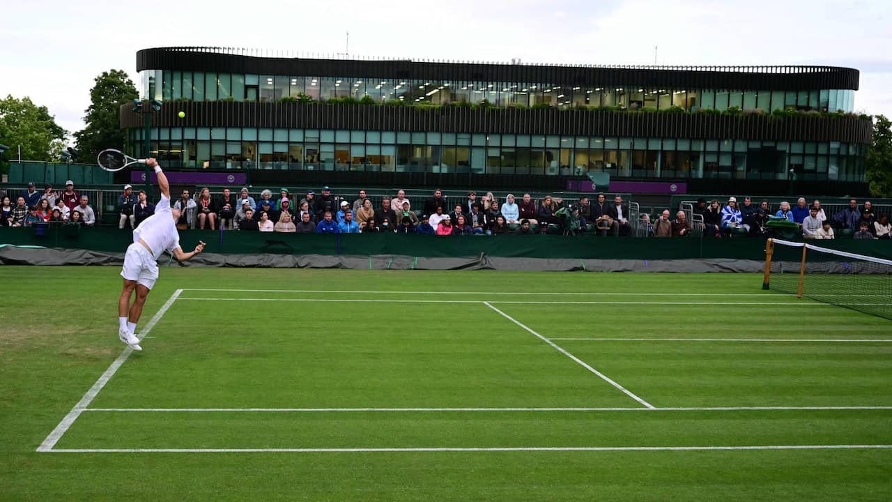 Tallon Griekspoor staat voor de eerste keer in de tweede ronde op Wimbledon.