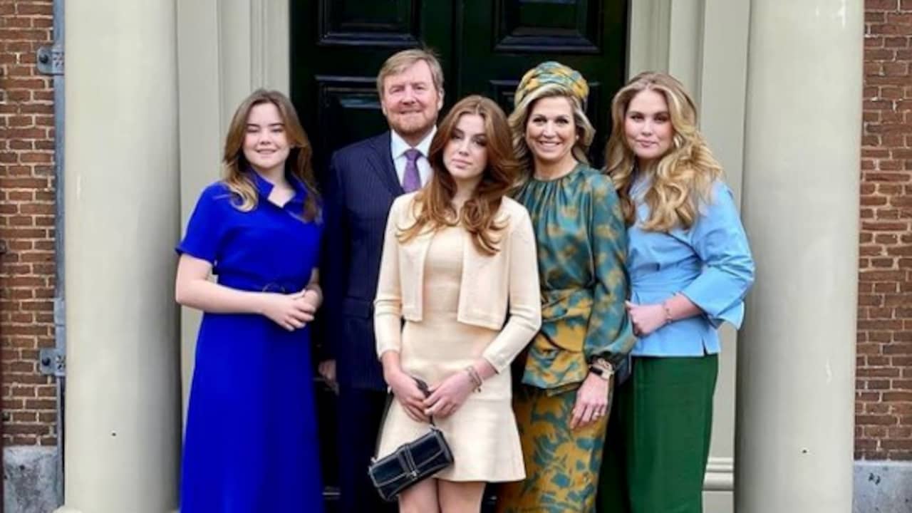 Dochters Willem Alexander 2021 Queen And Princesses Wear According To Expert Natan Outfit On Kings Day Teller Report