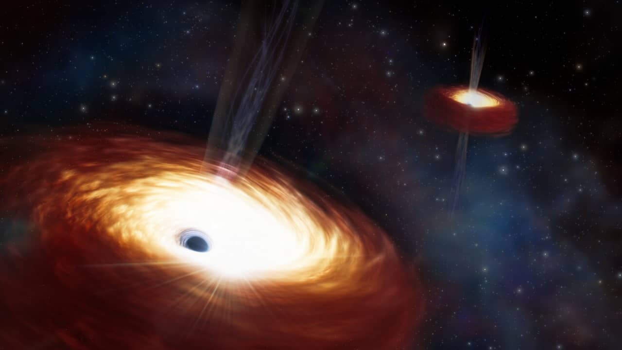 The largest 'pair' of black holes ever discovered: 'too heavy' to collide with |  Sciences
