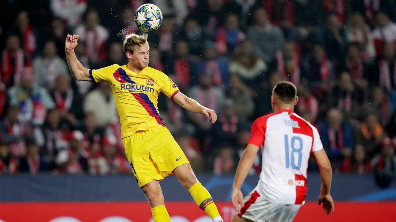 Samenvatting Slavia Praag-FC Barcelona (1-2)