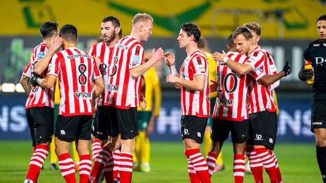 Sparta Rotterdam boekte de derde uitzege op rij.