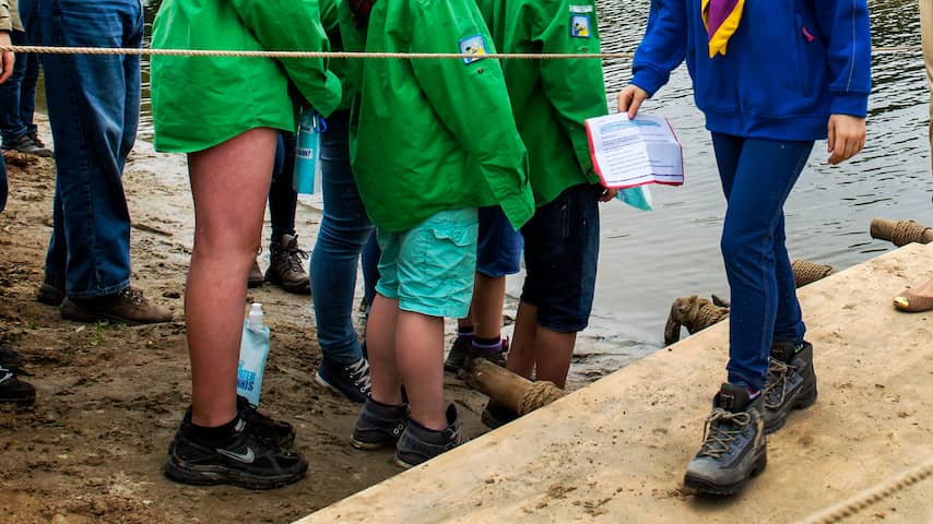 Koningin Máxima opent evenemententerrein voor scouting in Zeewolde