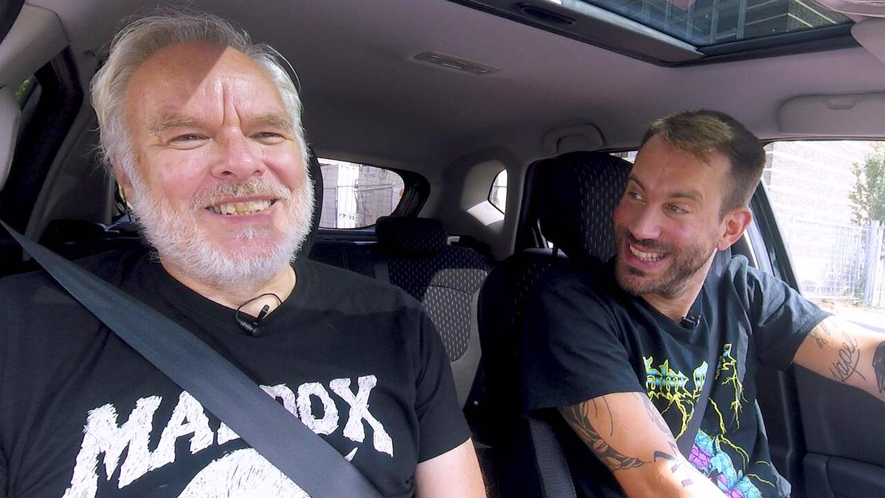Beeld uit video: In de auto met Nico Dijkshoorn: Matthijs is gewoon een jongetje