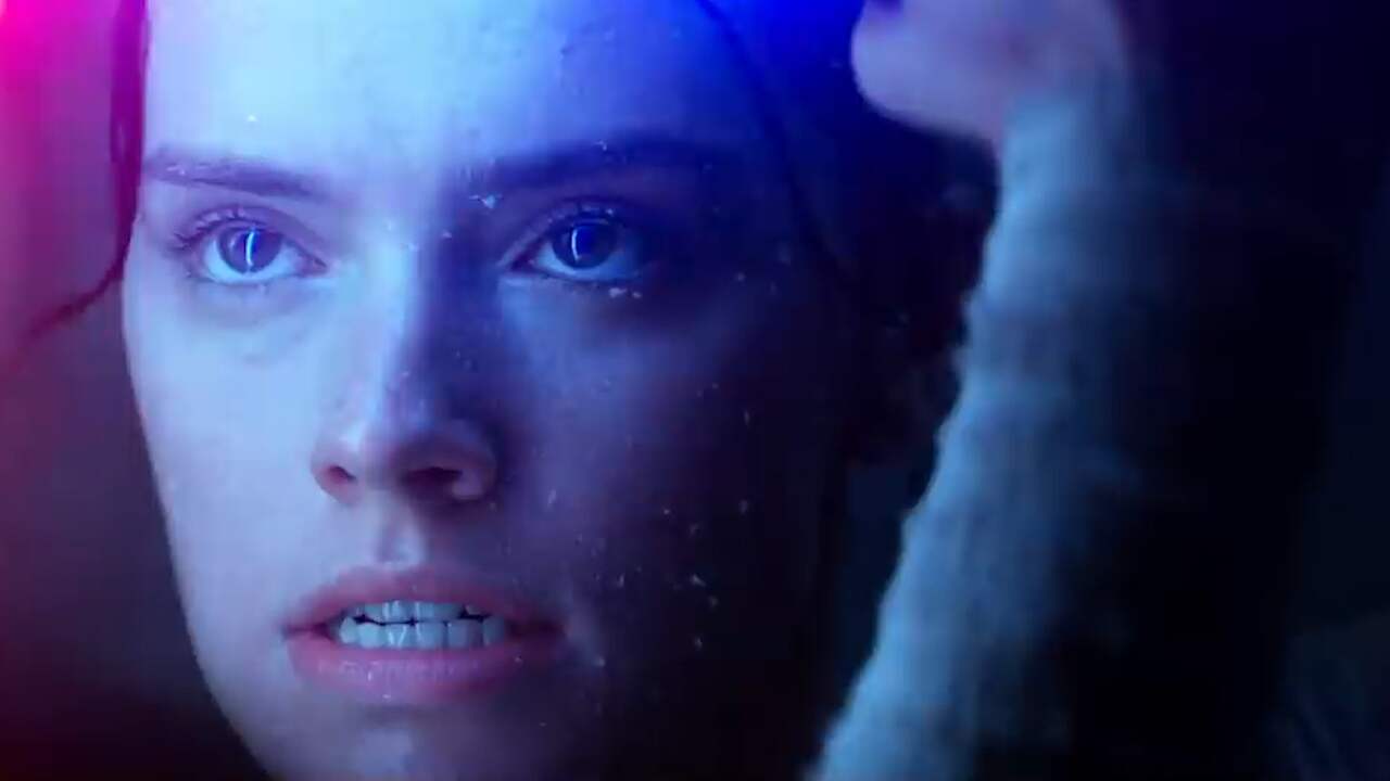 Beeld uit video: Rey lijkt voor Dark Side te kiezen in nieuwe trailer Episode IX