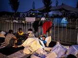 700 mensen sliepen afgelopen nacht buiten bij aanmeldcentrum Ter Apel