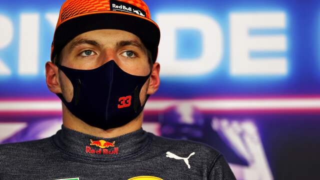 Volgens Verstappen moet 'Pirelli gewoon toegeven dat het bedrijf fout zit'.