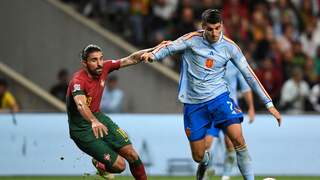 Morata schiet Spanje in slotfase naar finaleronde Nations League