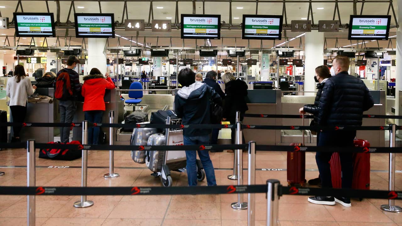 Brussels Airport cancels all departing flights on Monday |  NOW