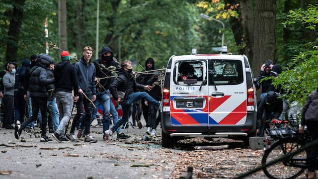 Zondag liep het na NEC-Vitesse flink uit de hand.