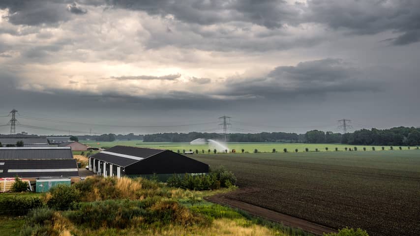 Code geel in Noord-Brabant en Limburg om onweer, morgen ook in Gelderland