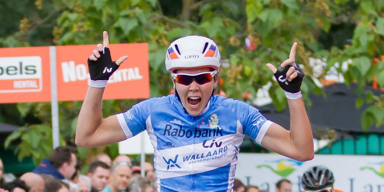 Wielrenster Thalita de Jong wint slotetappe Ladies Tour