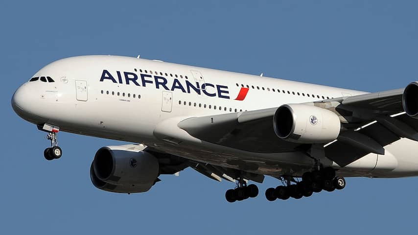 Luchtvaartmaatschappij Air France weet staking niet te voorkomen