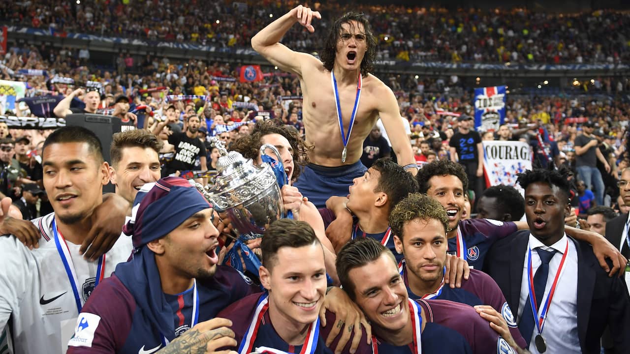 lunch niet voldoende Bekijk het internet PSG verovert Franse beker en sluit seizoen af met vier prijzen | Voetbal |  NU.nl
