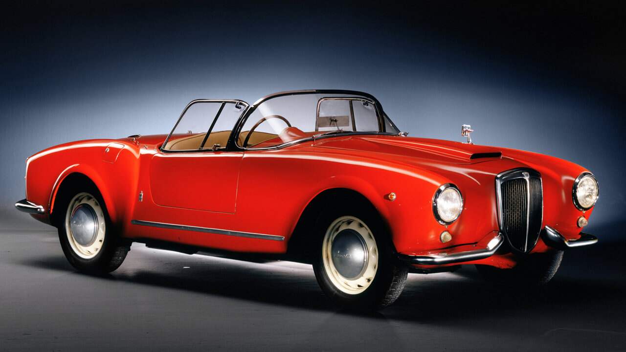 De Lancia Aurelia was er in meerdere versies, waarvan dit er een is