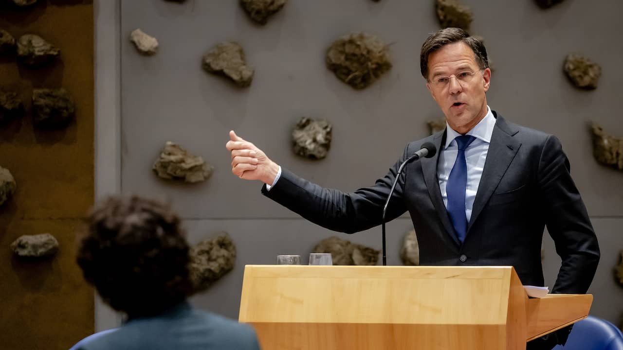 Beeld uit video: Waarom Rutte in sms-debat opvallend fel uithaalde naar Kamerleden
