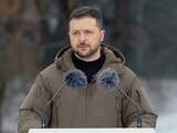 Zelensky speecht tijdens herdenkingsceremonie: 'Trots op Oekraïne'