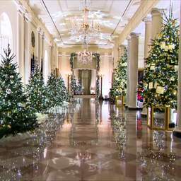 Video | Witte Huis onthult kerstversiering inclusief 77 kerstbomen
