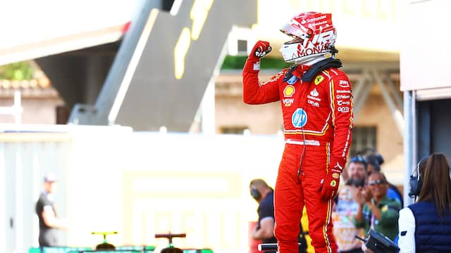 Leclerc pakt poleposition in Monaco, Verstappen op zesde plaats
