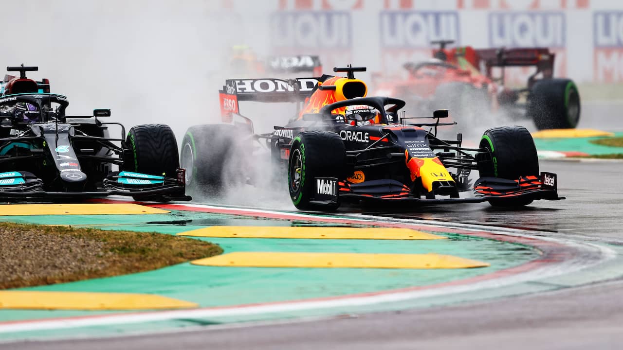 Verstappen Wins Chaotic Race At Imola Hamilton Limits Damage Teller Report
