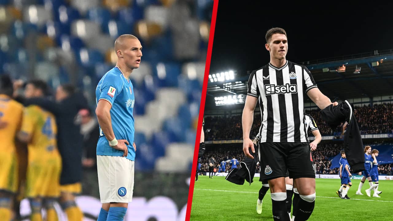 Napoli Suffers 0-4 Defeat in Italian Cup Tournament, Sven Botman Returns to Starting Line-up for Newcastle United