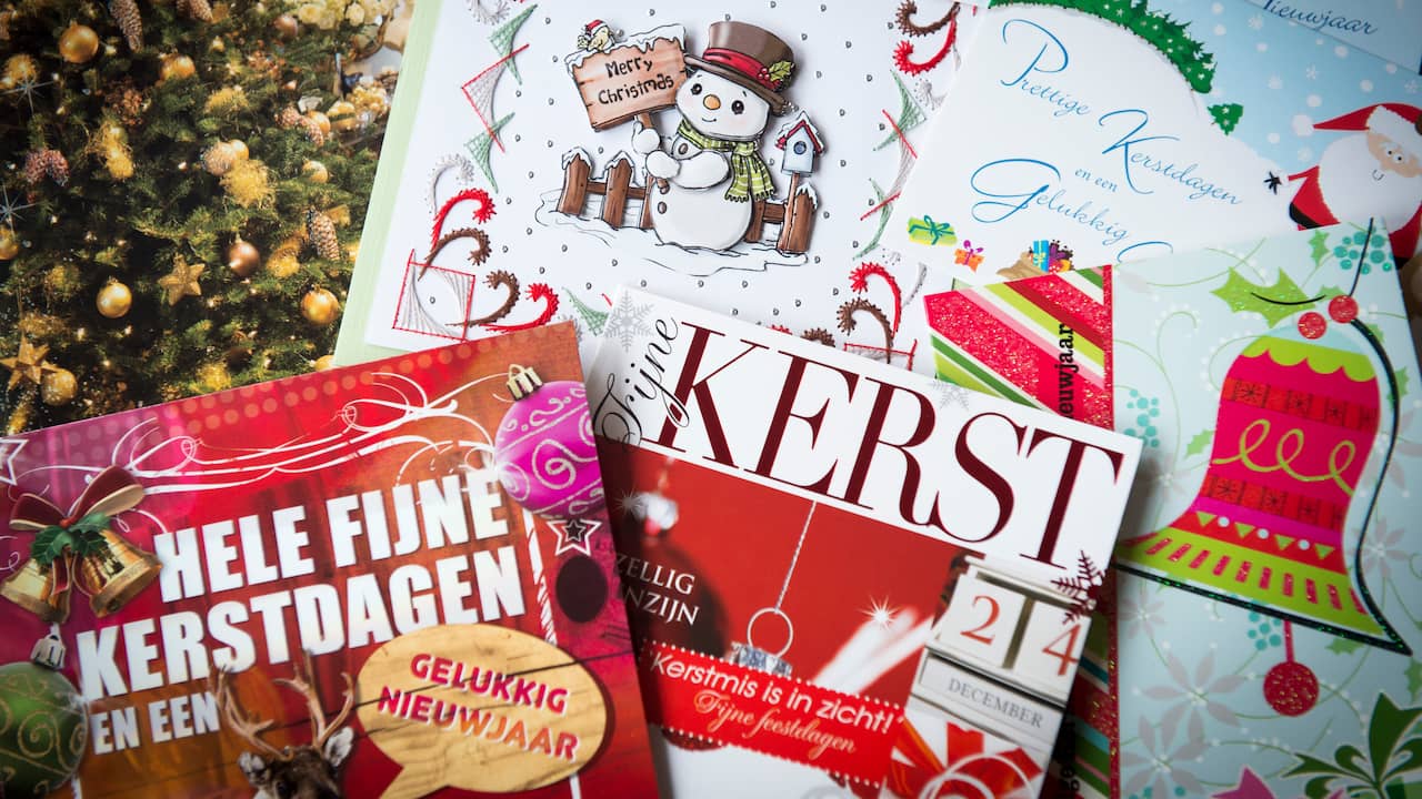 Nederlanders versturen dit jaar 115 miljoen kerstkaarten Werk en