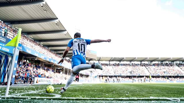 Rafael van der Vaart speelde in 2018 een handvol wedstrijden voor Esbjerg fB.