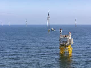Shell en Eneco leveren eerste stroom van nieuw windpark op zee
