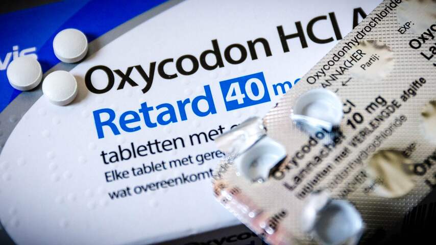 Aantal overdosissen pijnstiller oxycodon sterk gestegen