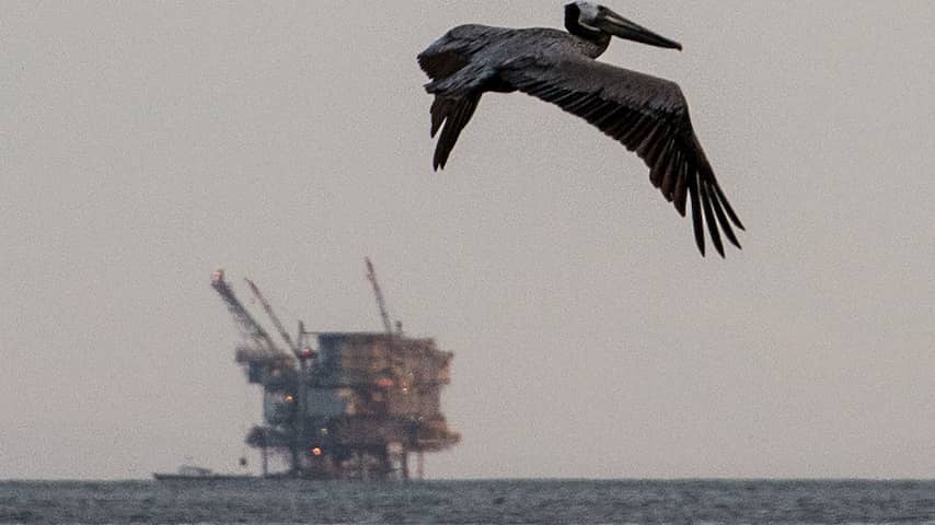 Oliewinning voor de kust VS