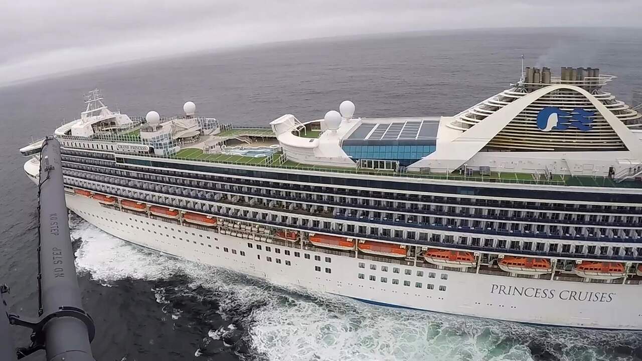 21 coronabesmettingen op cruiseschip VS, passagiers mogen niet aan wal