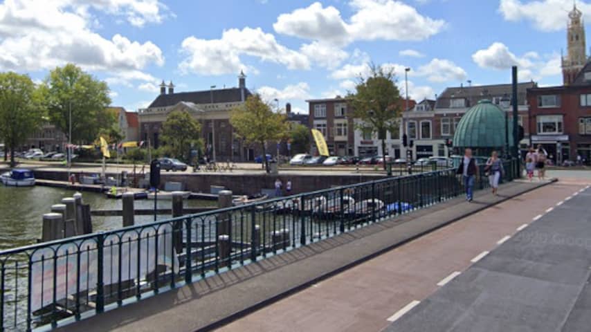 Lichaam gevonden in het Spaarne bij Catharijnebrug in Haarlem