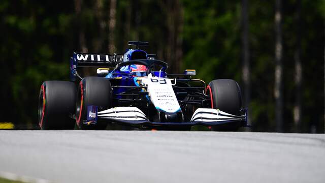 George Russell wil vandaag zijn eerste punten voor Williams pakken.