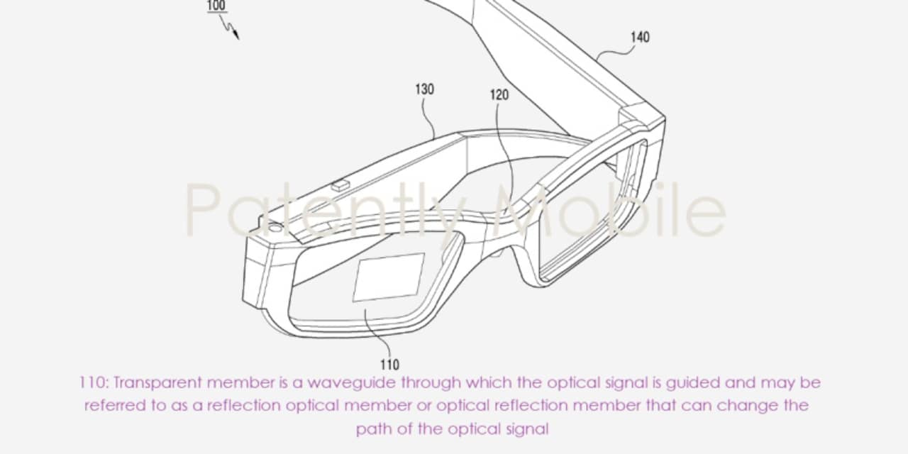 Samsung vraagt patent aan voor opvouwbare augmentedrealitybril