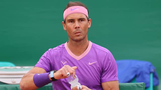 Rafael Nadal kan een twaalfde titel in Monte Carlo voorlopig vergeten.