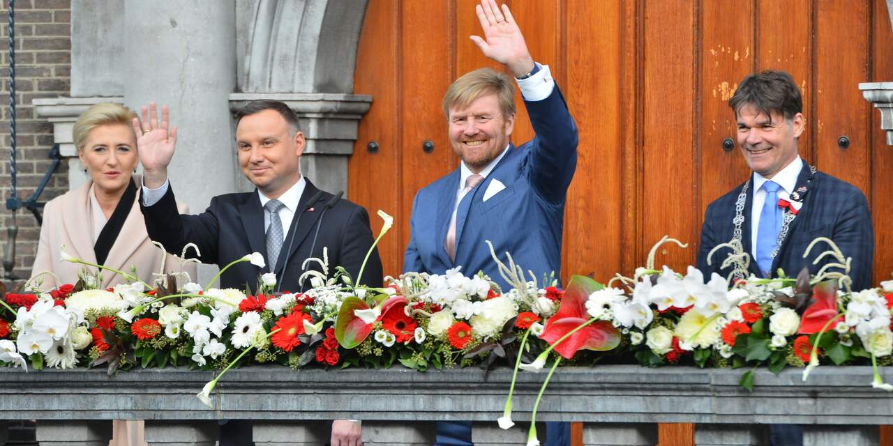 Koning en Poolse president bezoeken Breda ter ere van 75 jaar vrijheid