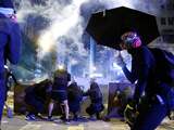 Hongkong sluit chaotische protestdag af met honderden arrestaties