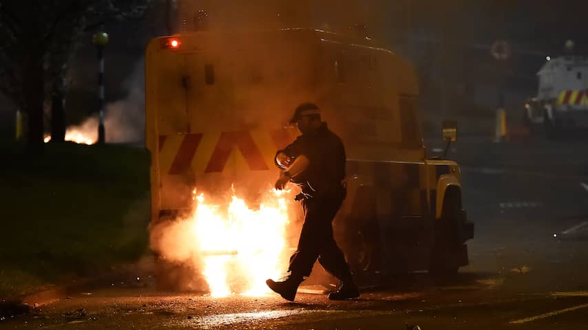 Aanhoudende rellen in Noord-Ierland door spanningen na Brexit
