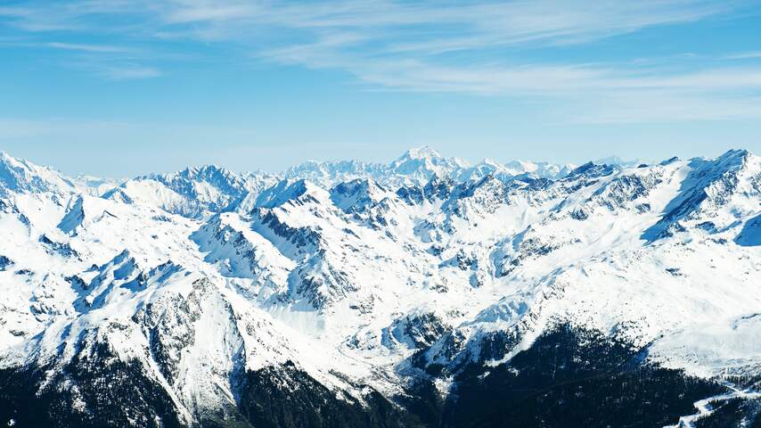 Twee klimmers omgekomen door steenlawine in Franse Alpen