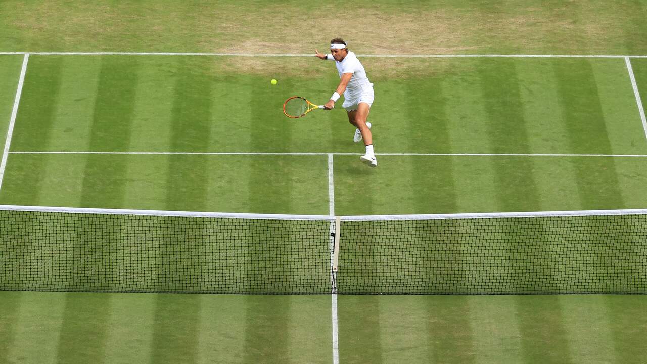 Rafael Nadal jaagt op zijn derde Wimbledon-titel.