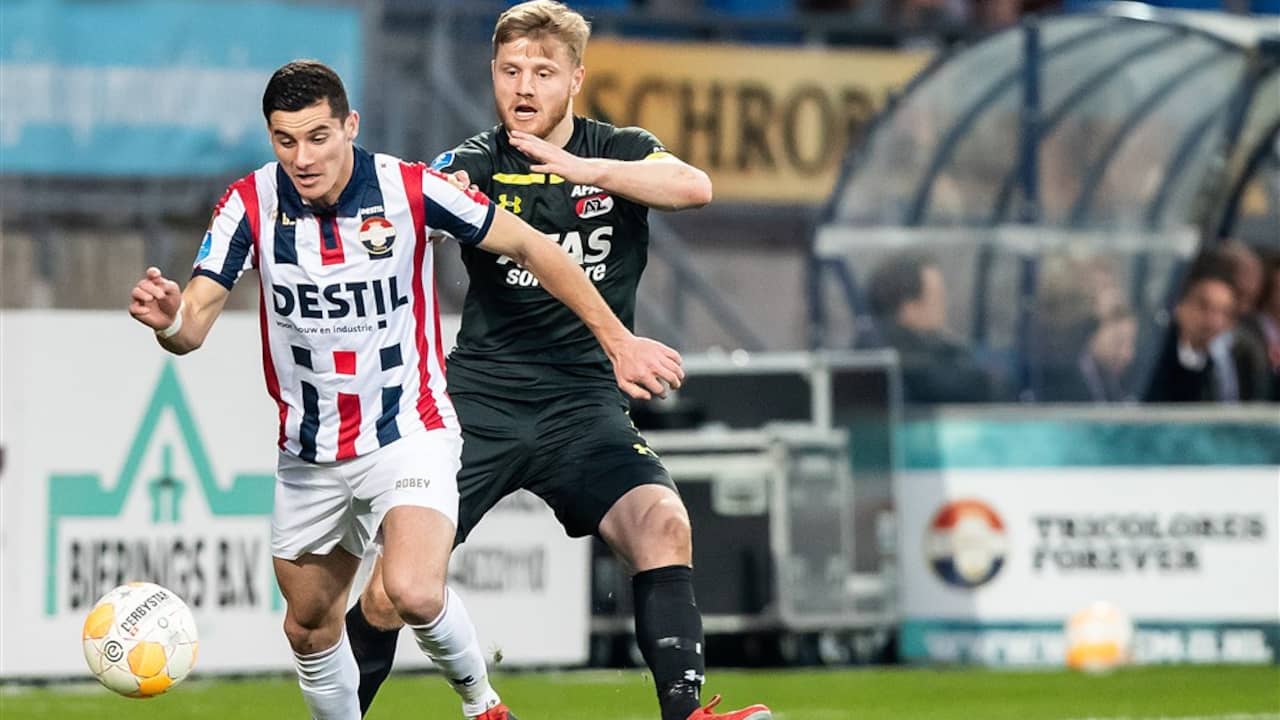 Willem II zonder zieke Vrousai in finale beker, AZ ongewijzigd | Voetbal | NU.nl