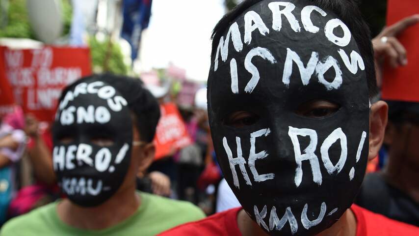 Protest Ferdinand Marcos