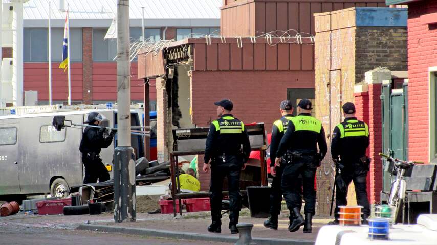 De Vloek in Scheveningen ontruimd