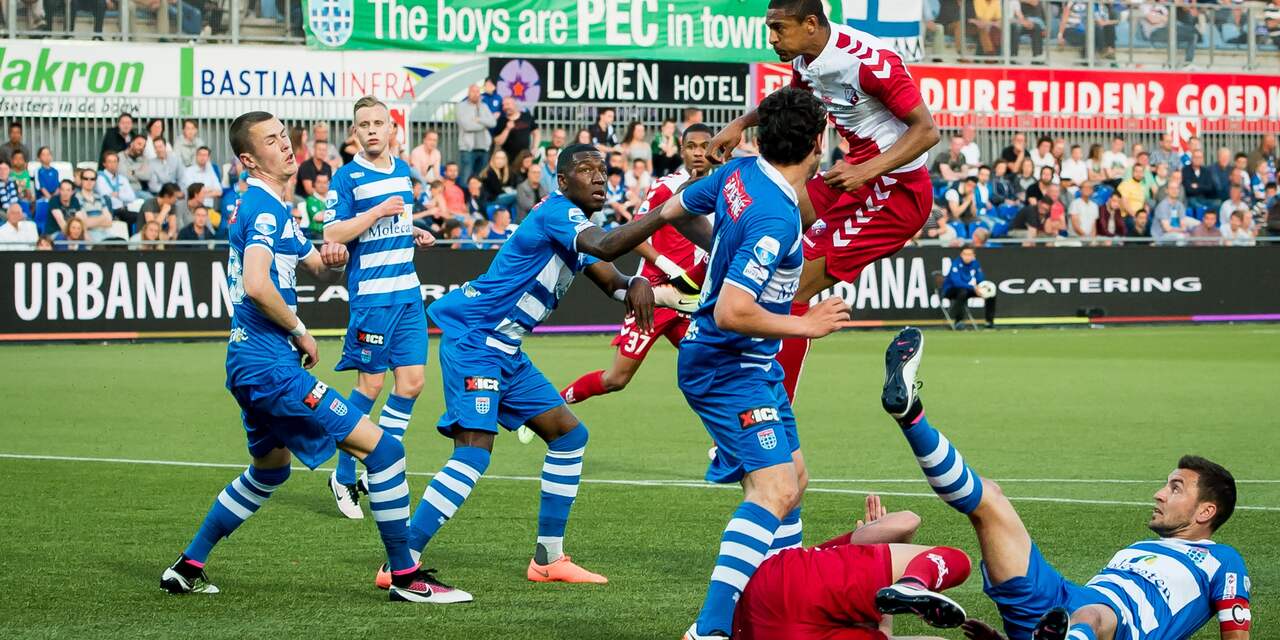 PEC en Utrecht spelen gelijk in play-offs, Groningen verslaat Heracles