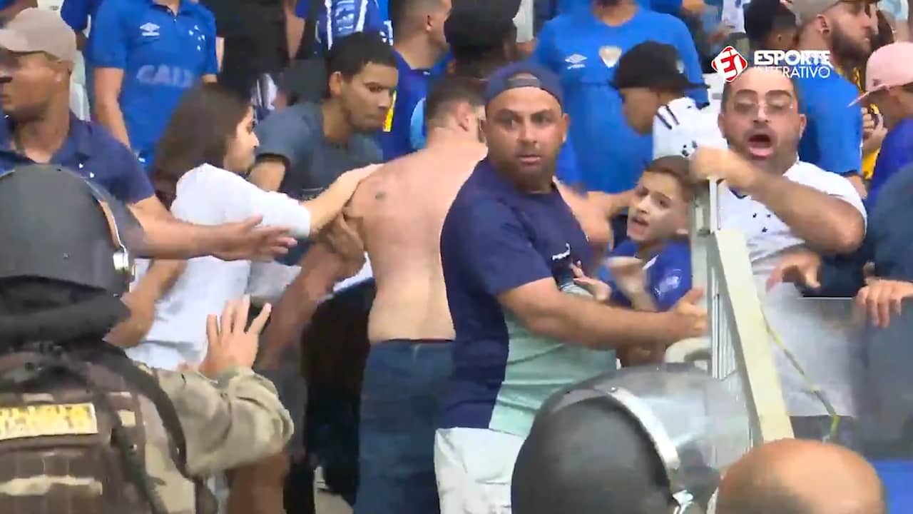 Rellen in Brazilië na historische degradatie van Cruzeiro