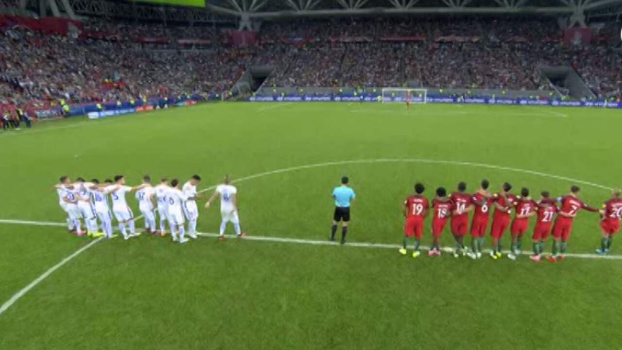 Beeld uit video: Chili wint met penalty's van Portugal in Confederations Cup