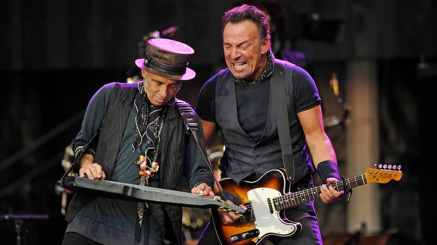 Nils Lofgren en Bruce Springsteen