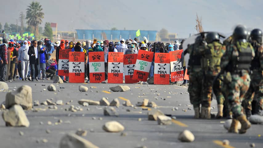 Mijnbouwprotest Peru