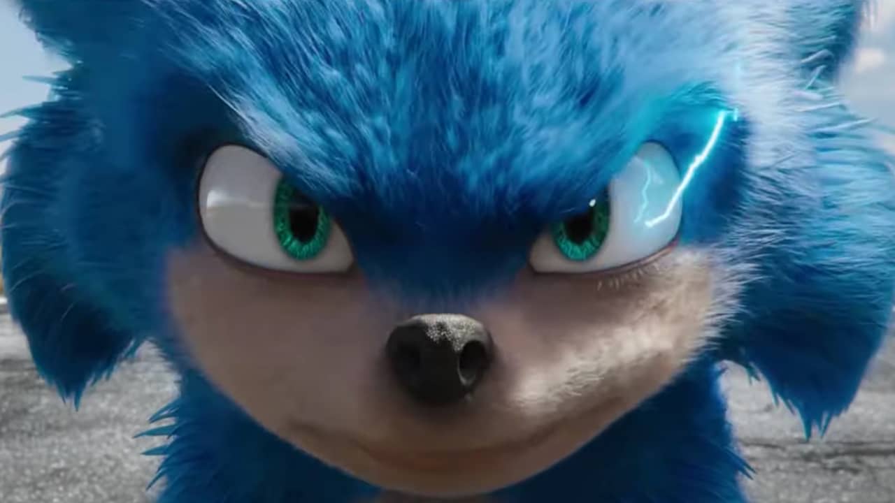 Beeld uit video: Jim Carrey zit achter Sonic aan in trailer Sonic the Hedgehog