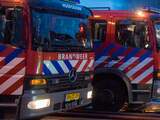 Zeer grote brand bij sporthal ROC Mondriaan in Den Haag