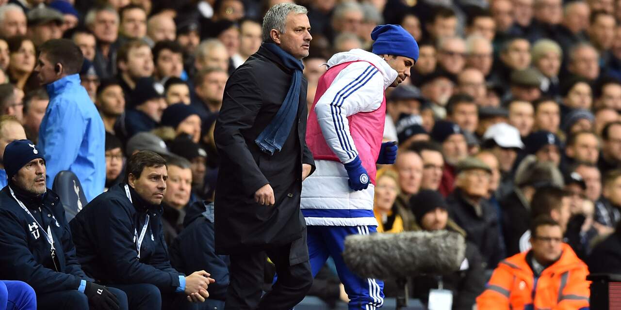 Chelsea-trainer Mourinho hecht weinig waarde aan gedrag Costa